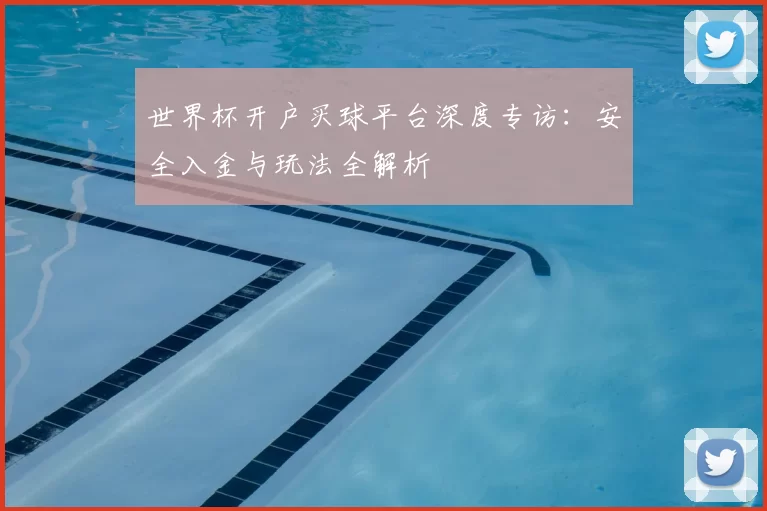 世界杯开户买球平台深度专访:安全入金与玩法全解析