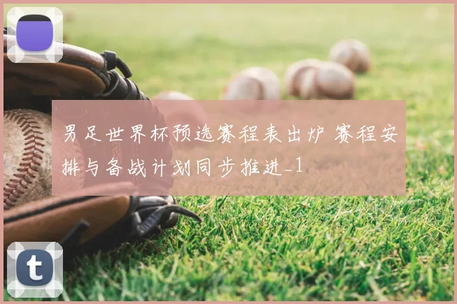 男足世界杯预选赛程表出炉 赛程安排与备战计划同步推进_1